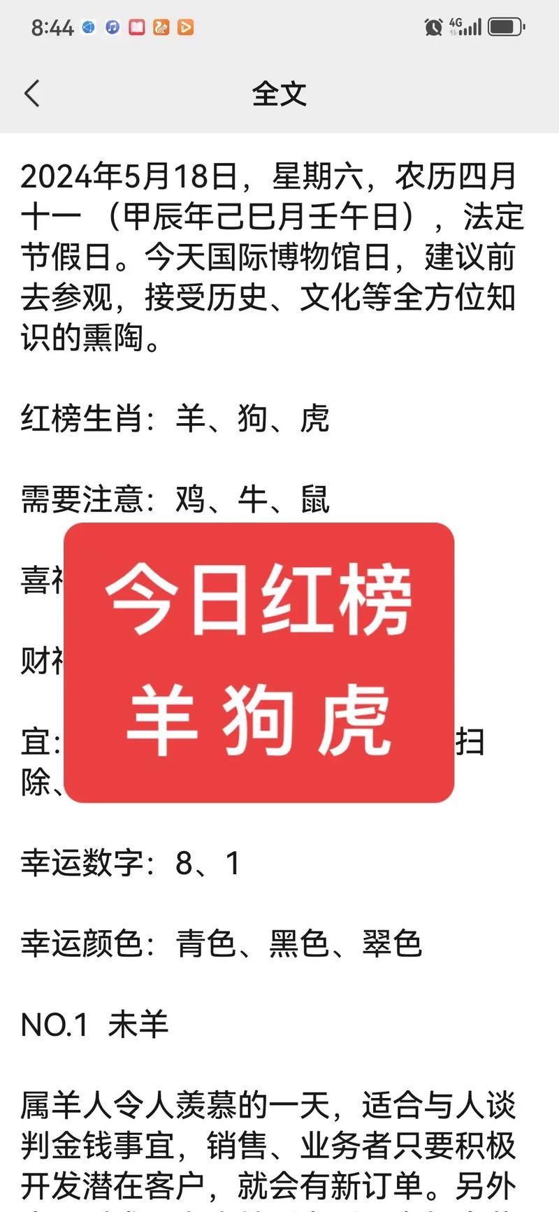 今期狗马打出头猜生肖,今期虎狗羊看定是什么生肖
