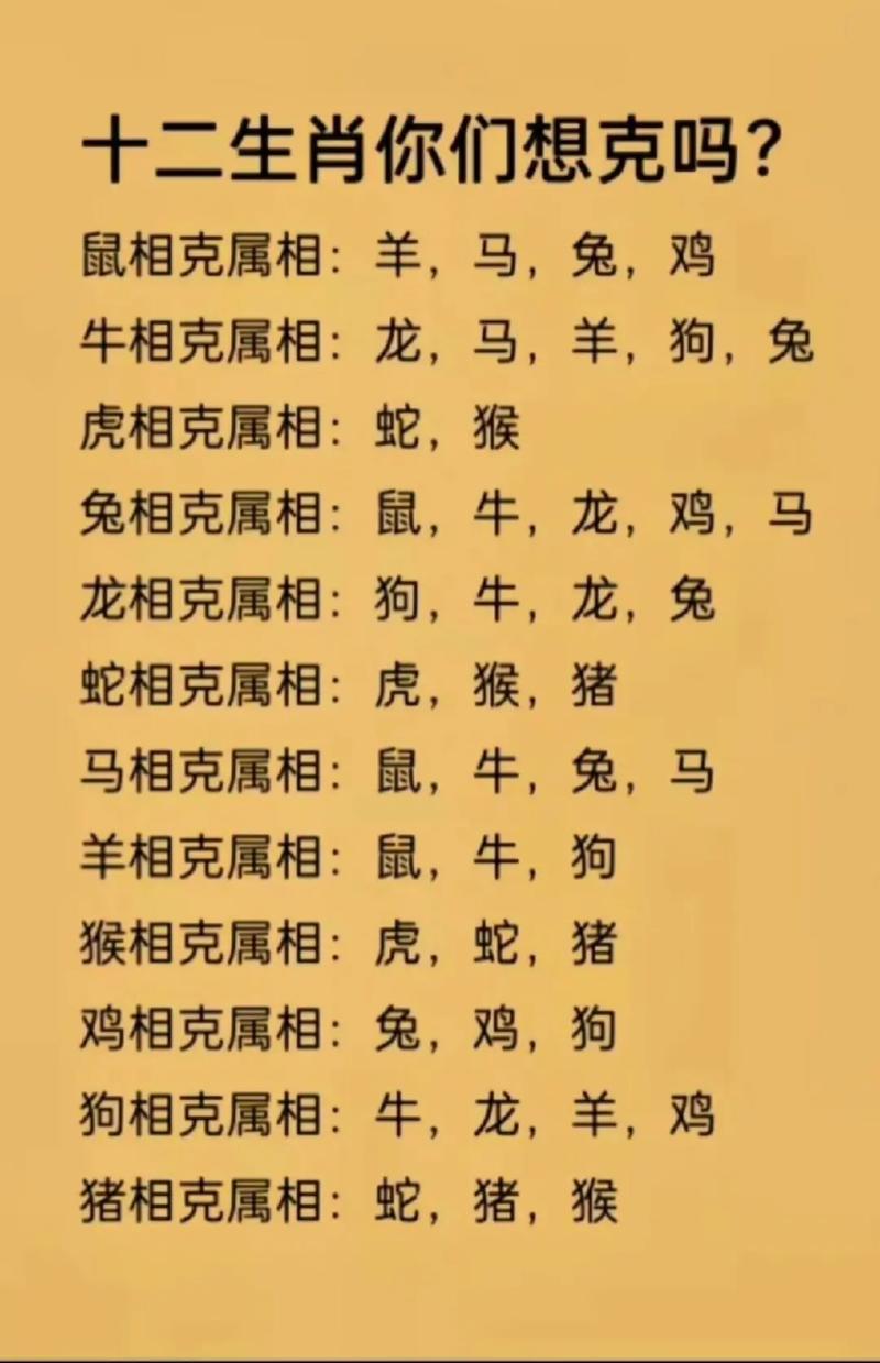 什么生肖相配又相克,什么生肖相配又相克呢