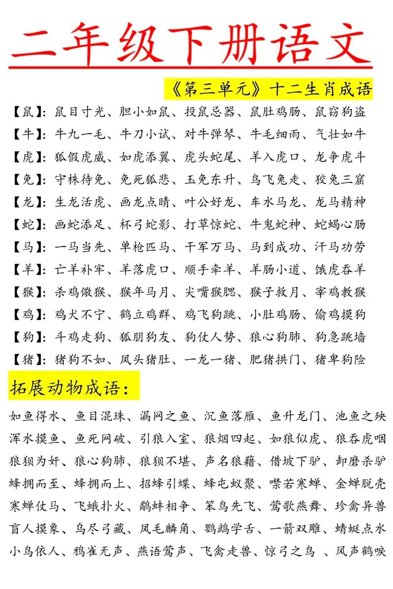 三言两语打一生肖的出处,三言两语猜一生肖是什么动物