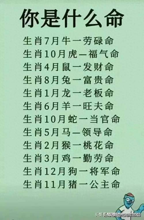 什么生肖好命,什么生肖好命运
