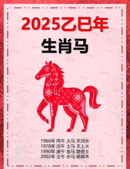 今期生肖六畜来,90年生肖马2025年运势详解