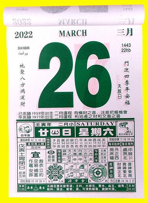 玄机打一个数字,本日挂历有玄机打一个数字