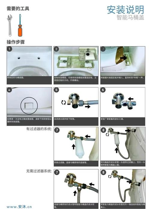 纳蒂兰卡马桶盖拆卸,一体式卡扣马桶盖拆卸图解