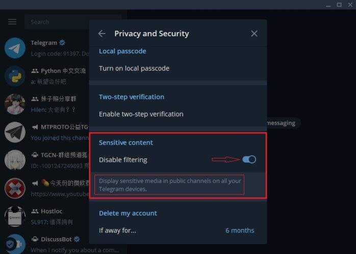 包含Telegram怎么解除限制安卓系统的词条