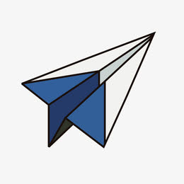 一个蓝色纸飞机的软件-蓝色纸飞机图标是什么聊天软件