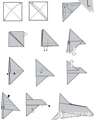 纸飞机的方法-世界上最高级别纸飞机的方法