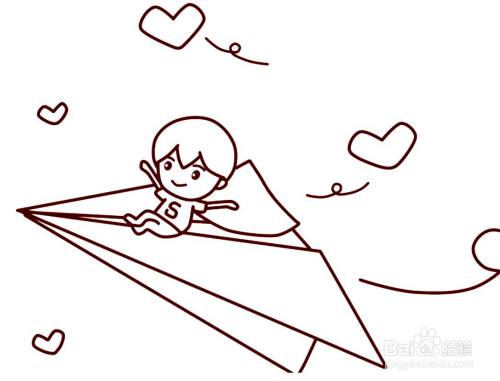 纸飞机怎么画简笔画-纸飞机怎么画简笔画画法视频教程大全