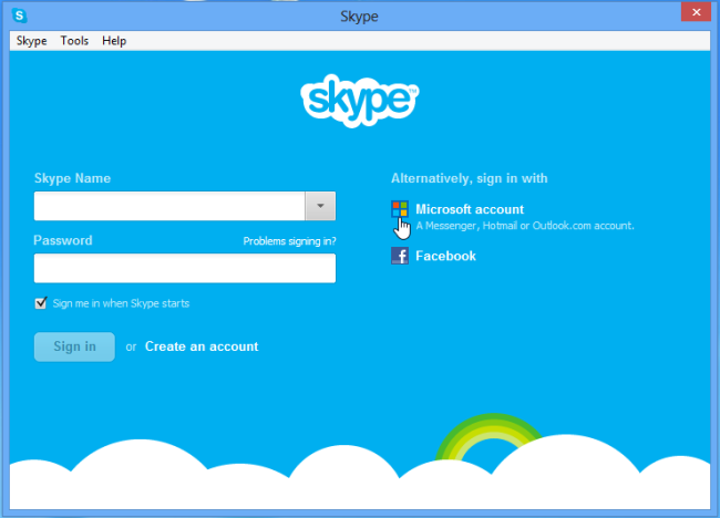关闭skype、关闭skype更新