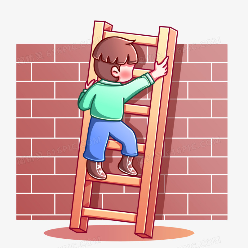 爬梯子简笔画图片,爬梯子简笔画图片大全