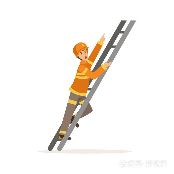 消防梯子图片卡通图,消防梯子图片卡通图画